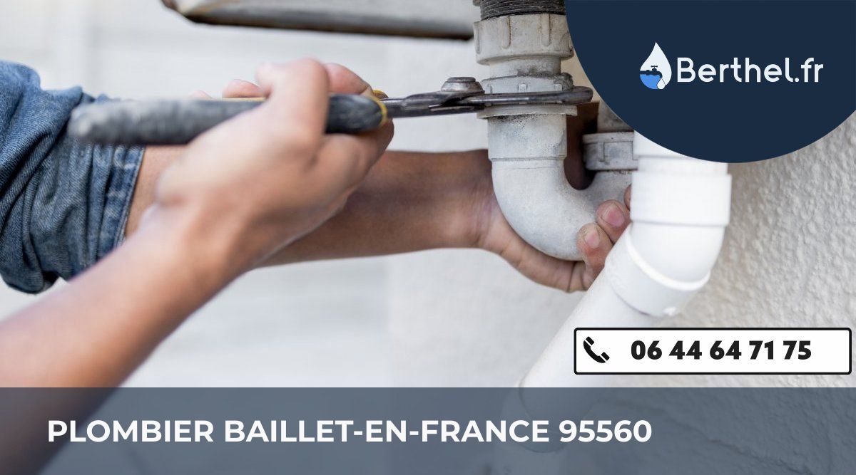 Dépannage plombier Baillet-en-France