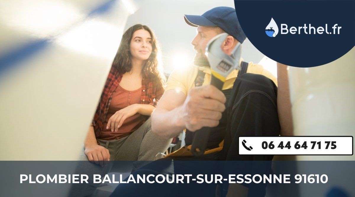 Dépannage plombier Ballancourt-sur-Essonne
