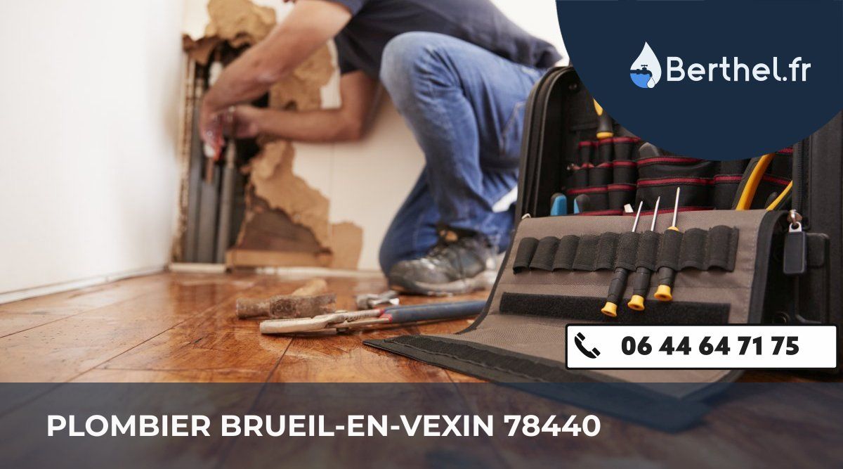 Dépannage plombier Brueil-en-Vexin