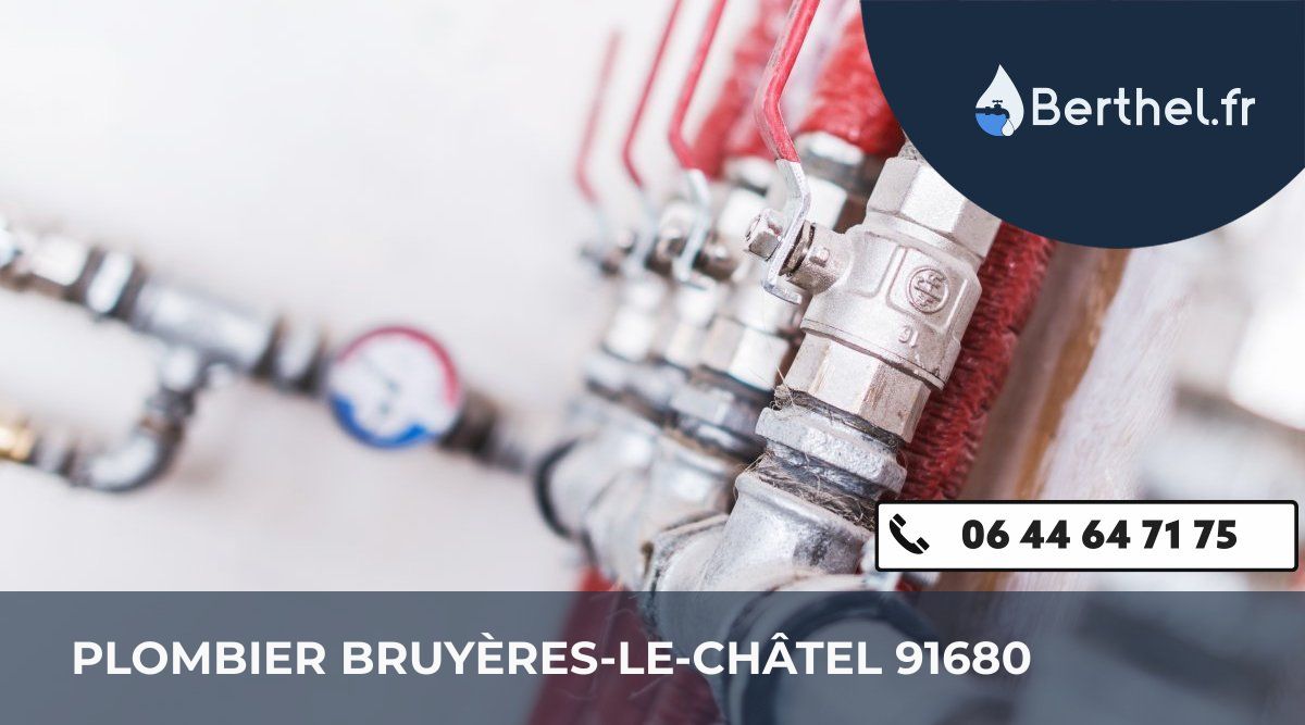 Dépannage plombier Bruyères-le-Châtel