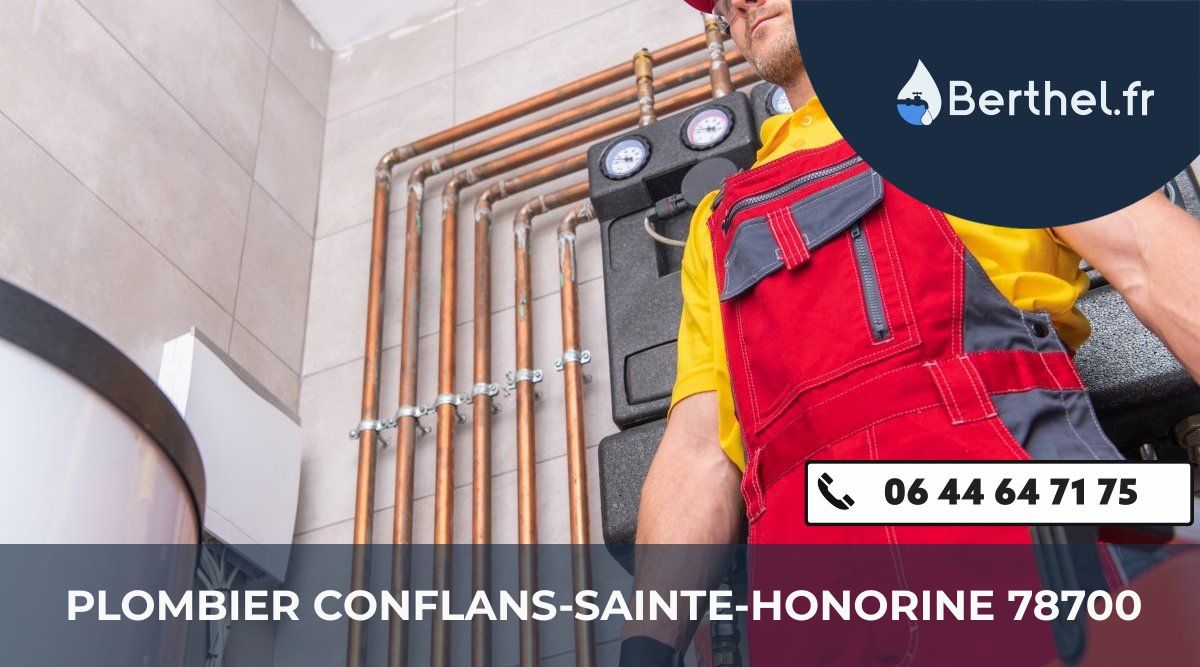 Dépannage plombier Conflans-Sainte-Honorine