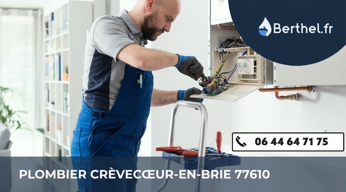 Dépannage plombier Crèvecœur-en-Brie