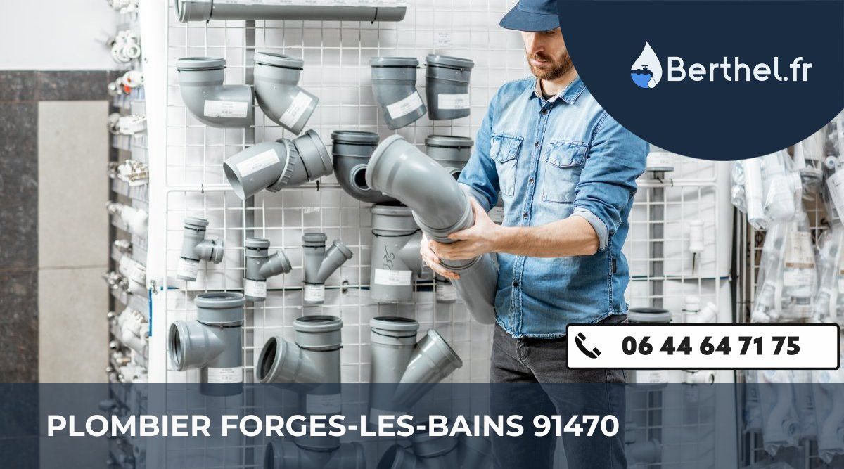 Dépannage plombier Forges-les-Bains