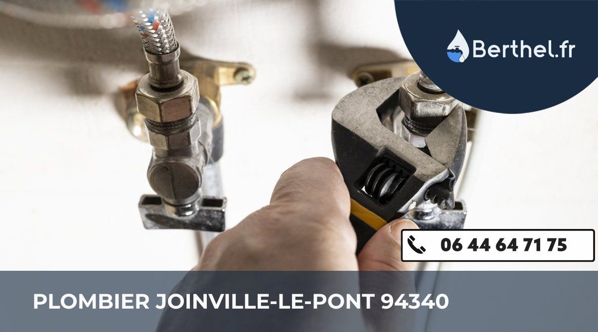 Dépannage plombier Joinville-le-Pont