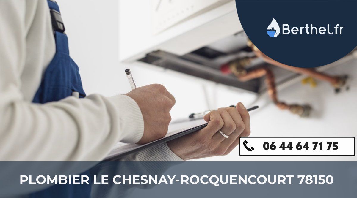 Dépannage plombier Le Chesnay-Rocquencourt