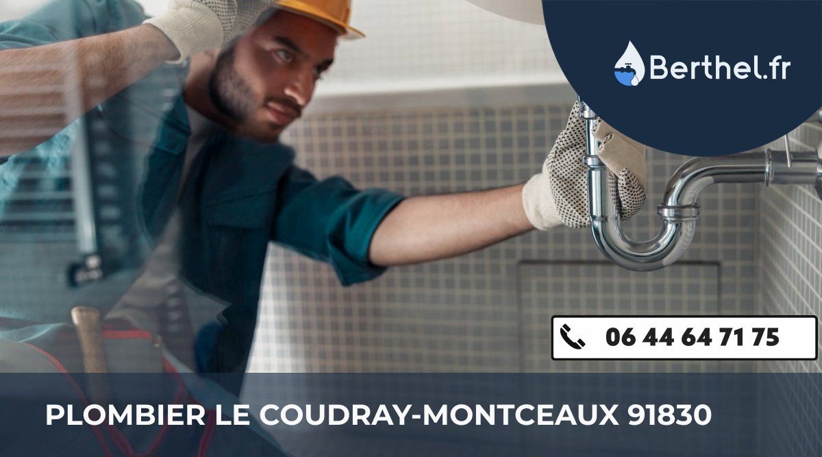 Dépannage plombier Le Coudray-Montceaux