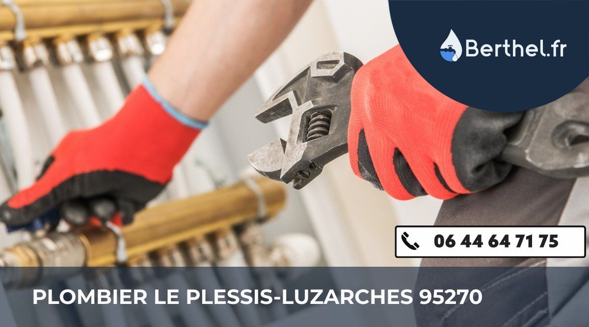 Dépannage plombier Le Plessis-Luzarches
