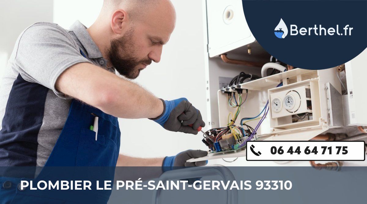 Dépannage plombier Le Pré-Saint-Gervais
