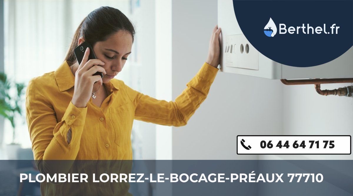 Dépannage plombier Lorrez-le-Bocage-Préaux