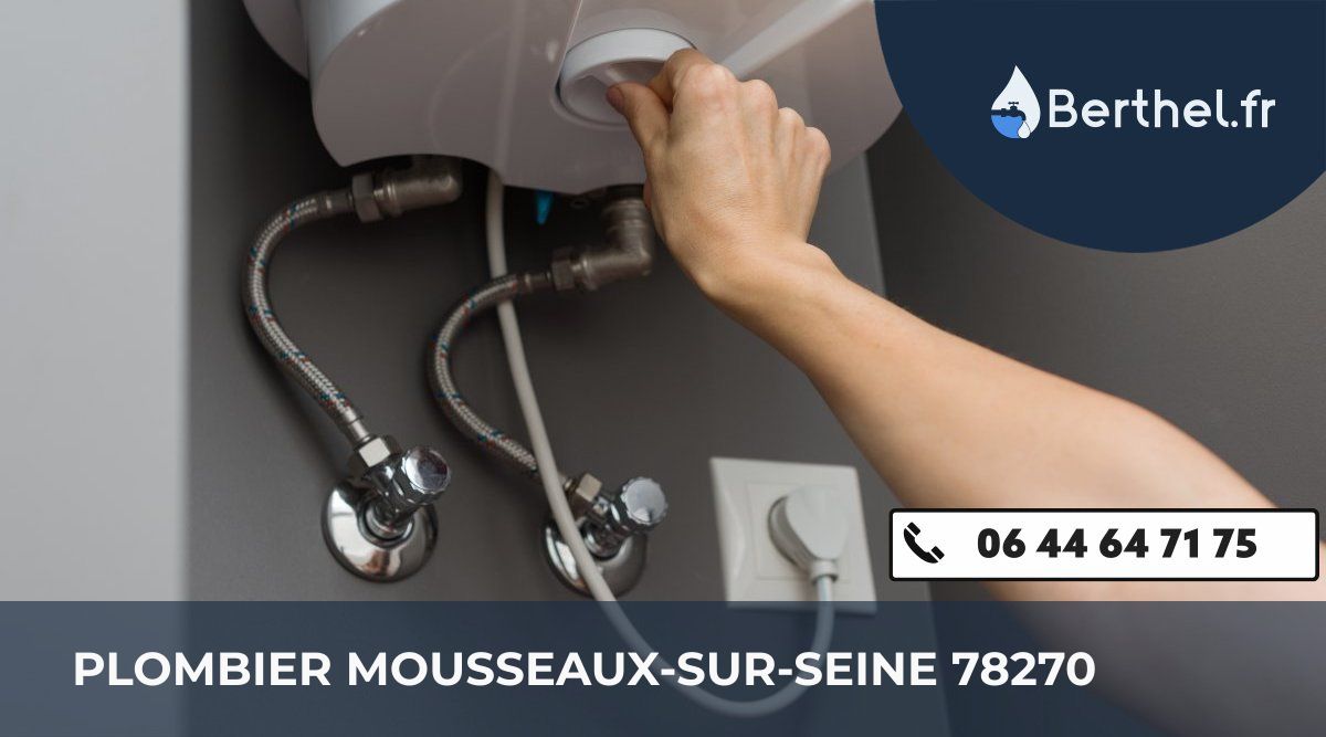 Dépannage plombier Mousseaux-sur-Seine