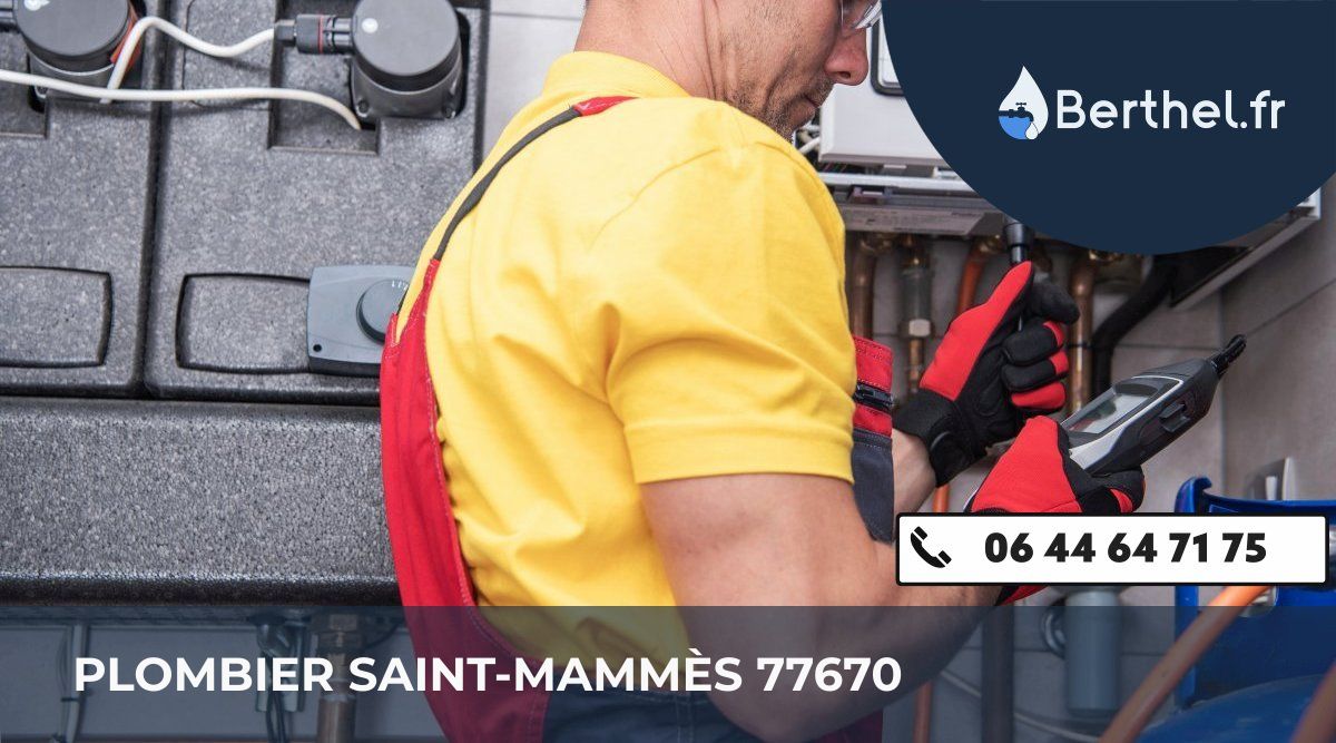 Dépannage plombier Saint-Mammès