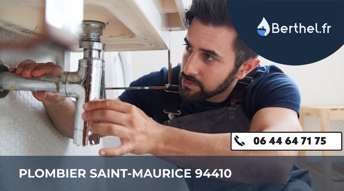 Dépannage plombier Saint-Maurice