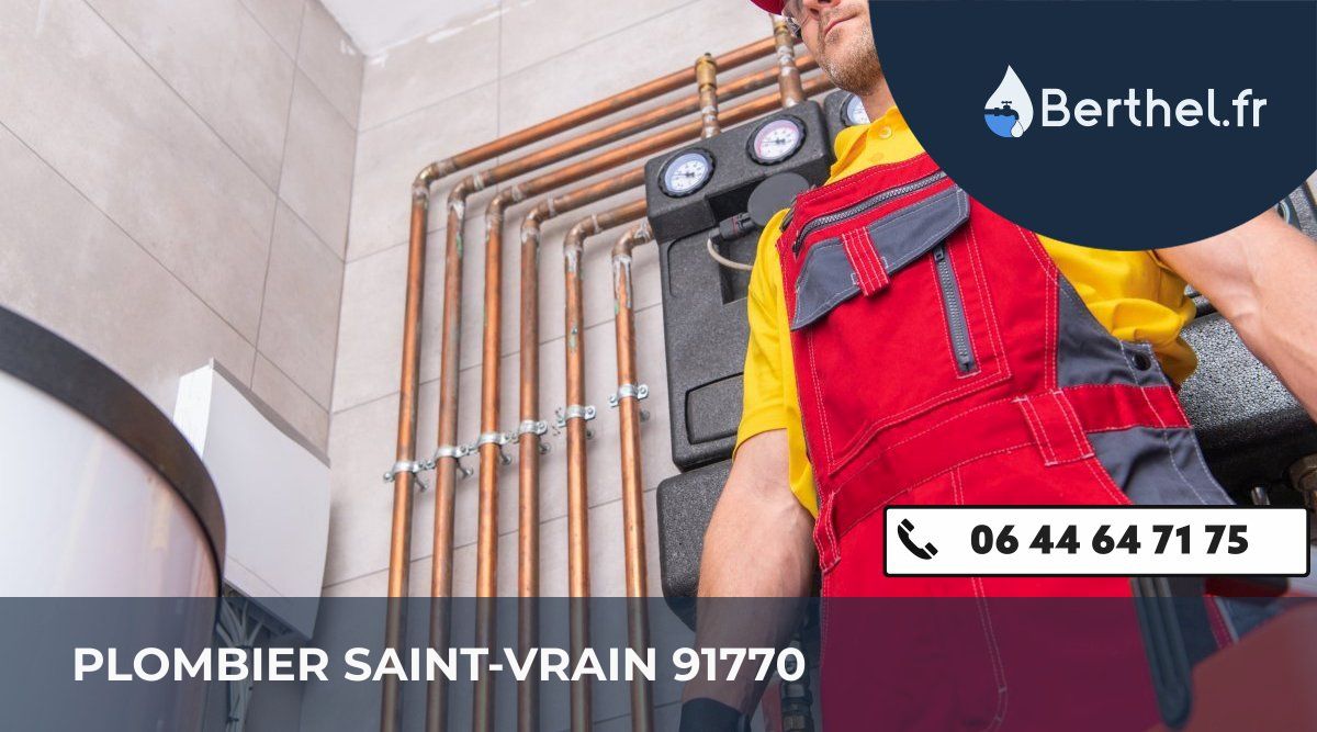 Dépannage plombier Saint-Vrain