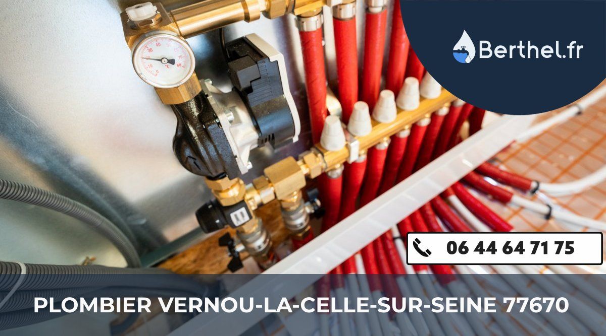 Dépannage plombier Vernou-la-Celle-sur-Seine