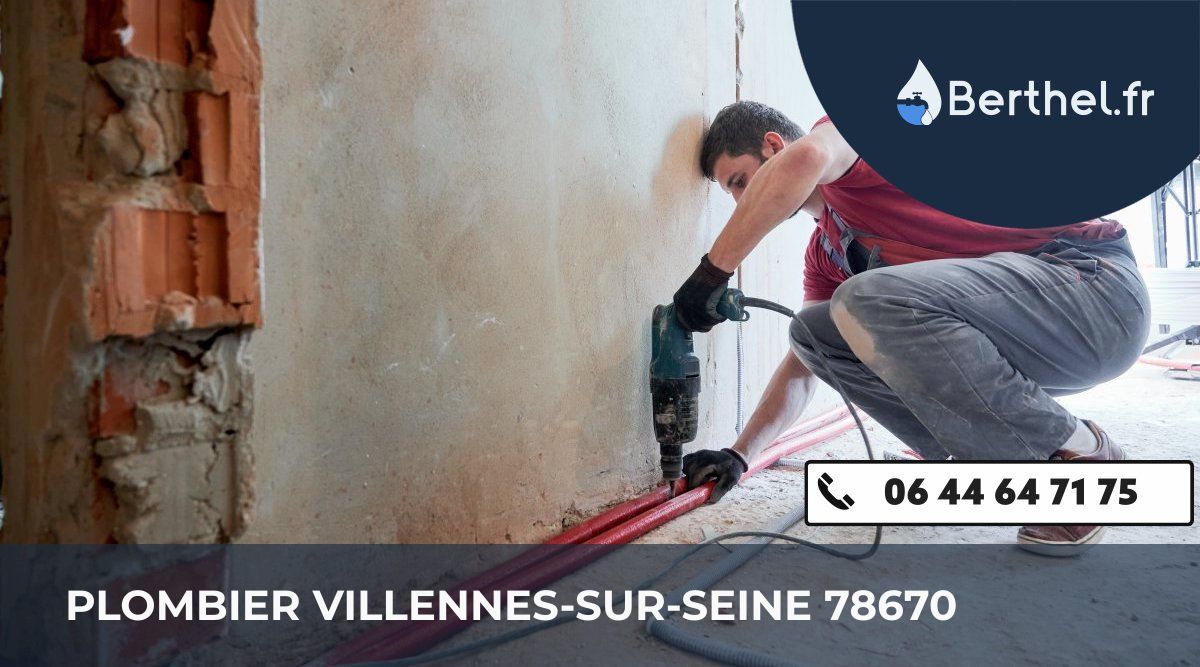 Dépannage plombier Villennes-sur-Seine
